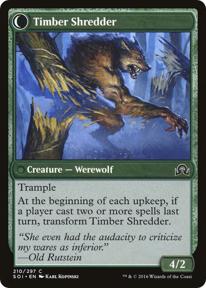 Hinterland Logger (Back)