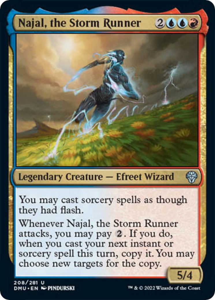 Najal, the Storm Runner (Dominaria United - #208)