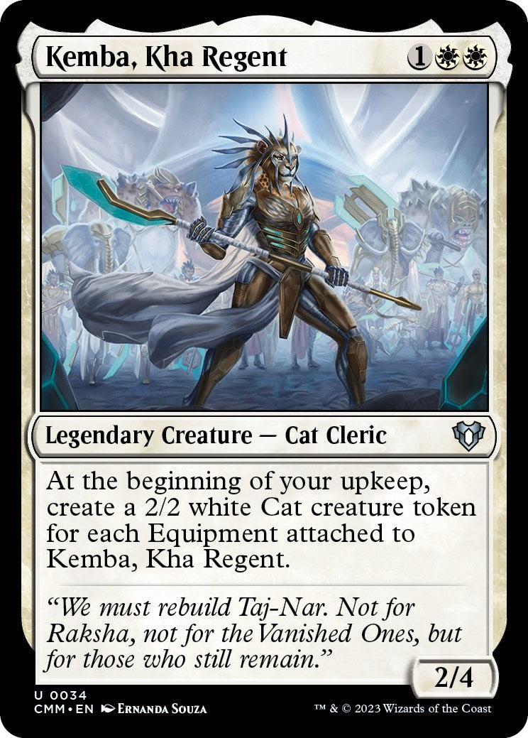 Kemba, Kha Regent (Commander Masters - #34)