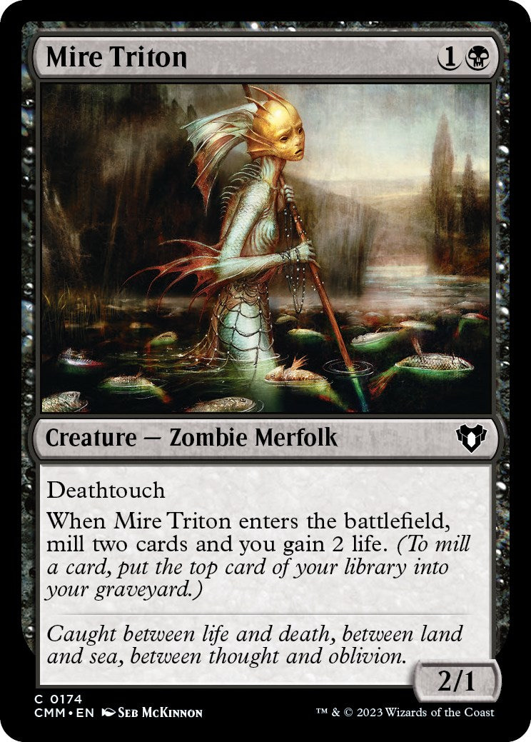 Mire Triton (Commander Masters - #174)
