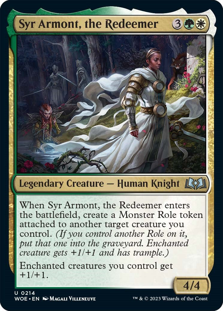 Syr Armont, the Redeemer (Wilds of Eldraine - #214)