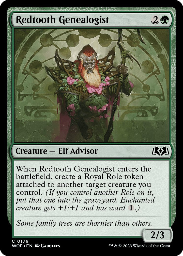 Redtooth Genealogist (Wilds of Eldraine - #179)