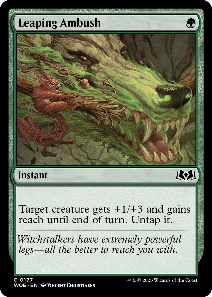 Leaping Ambush (Wilds of Eldraine - #177)