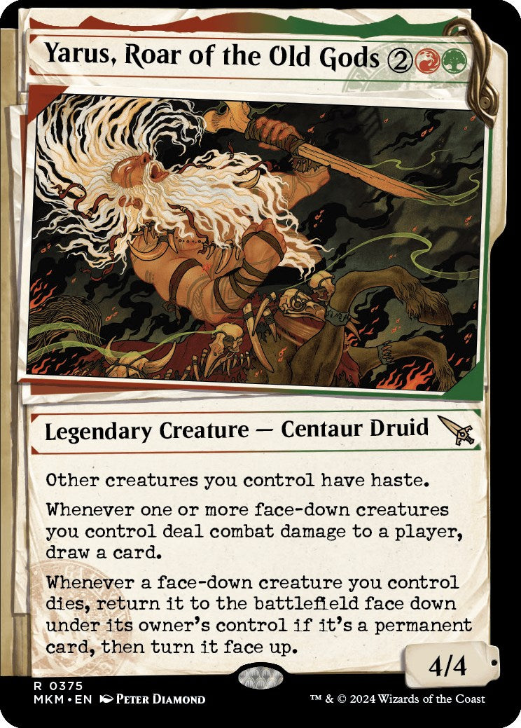 Yarus, Roar of the Old Gods (Showcase) (Murders at Karlov Manor - #375)