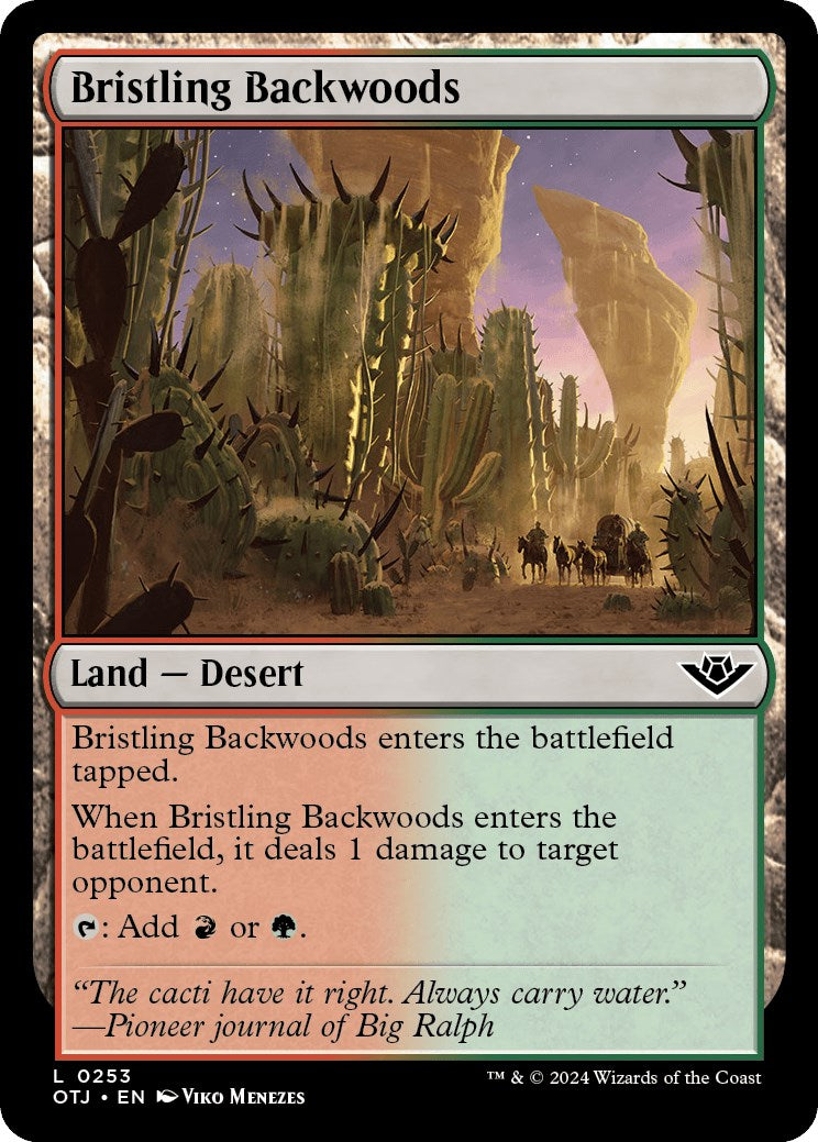 Bristling Backwoods (Outlaws of Thunder Junction - #253)