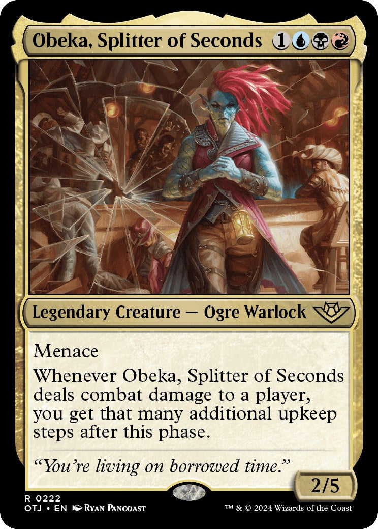Obeka, Splitter of Seconds (Outlaws of Thunder Junction - #222)