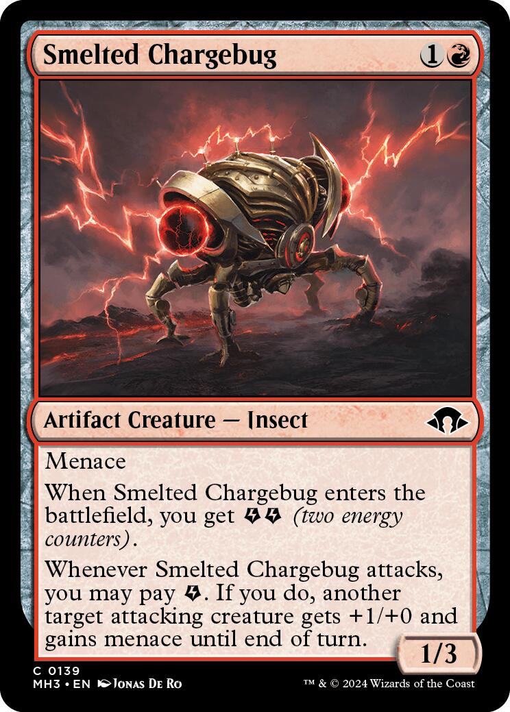 Smelted Chargebug (Modern Horizons 3 - #139)