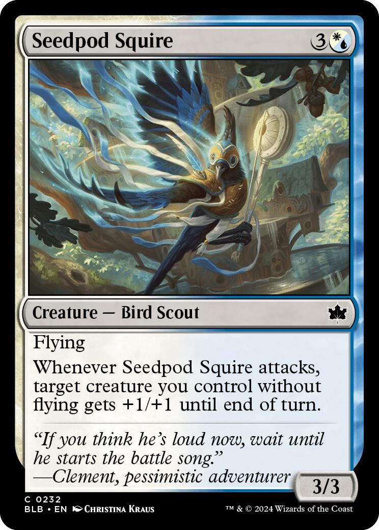 Seedpod Squire (Bloomburrow - #232)
