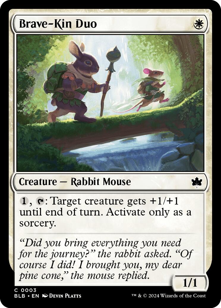 Brave-Kin Duo (Bloomburrow - #3)