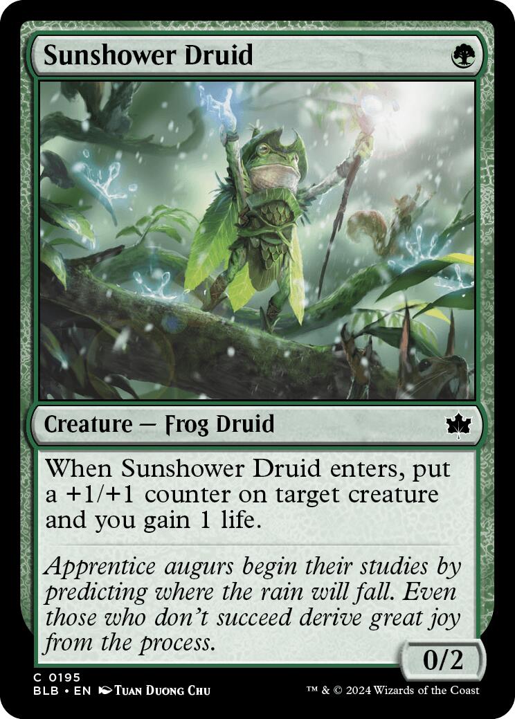 Sunshower Druid (Bloomburrow - #195)