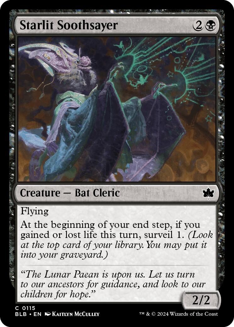 Starlit Soothsayer (Bloomburrow - #115)