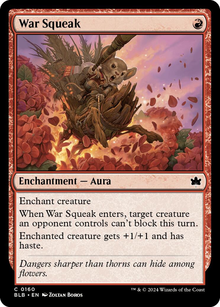 War Squeak (Bloomburrow - #160)