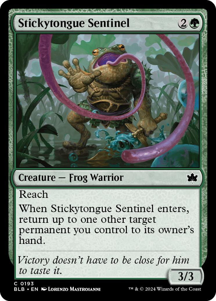 Stickytongue Sentinel (Bloomburrow - #193)