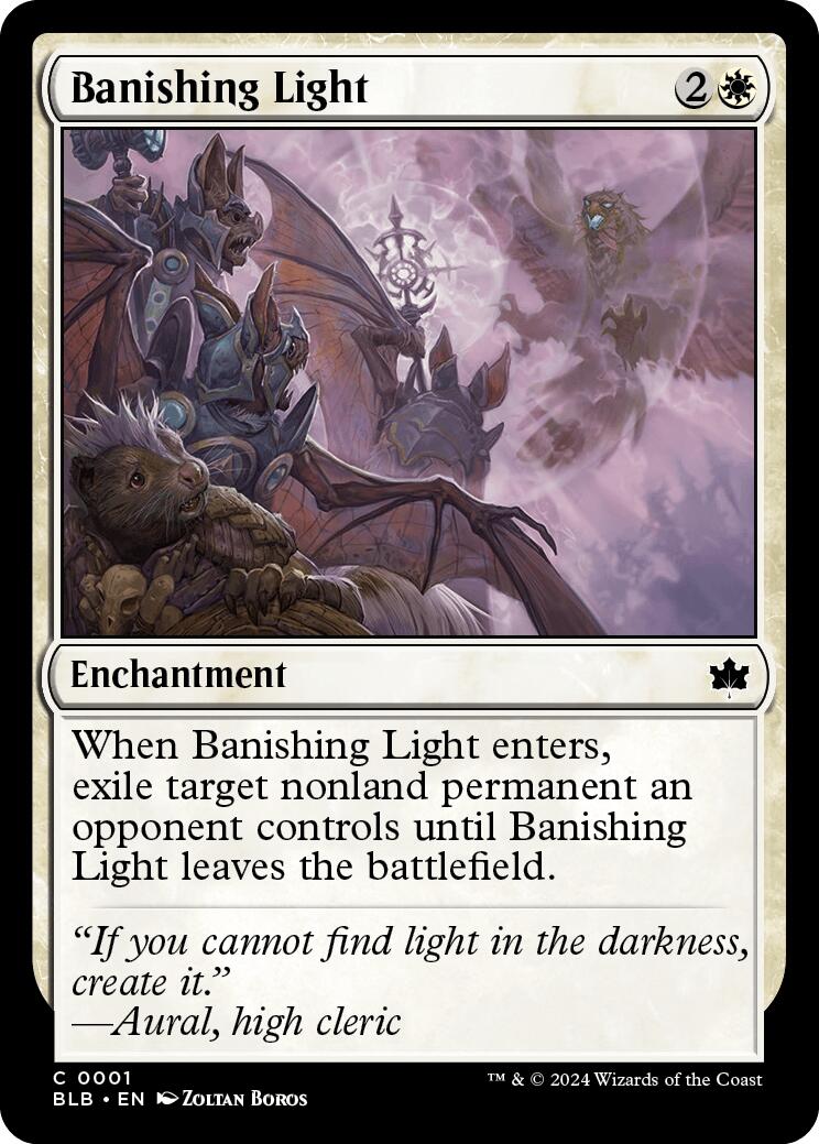 Banishing Light (Bloomburrow - #1)