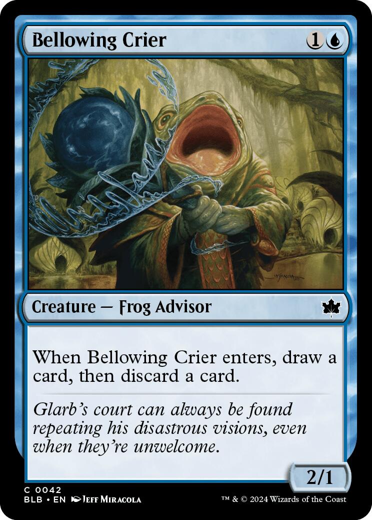 Bellowing Crier (Bloomburrow - #42)