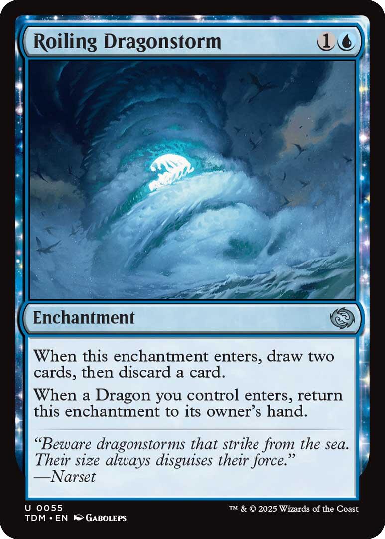 Roiling Dragonstorm (Tarkir: Dragonstorm - #55)