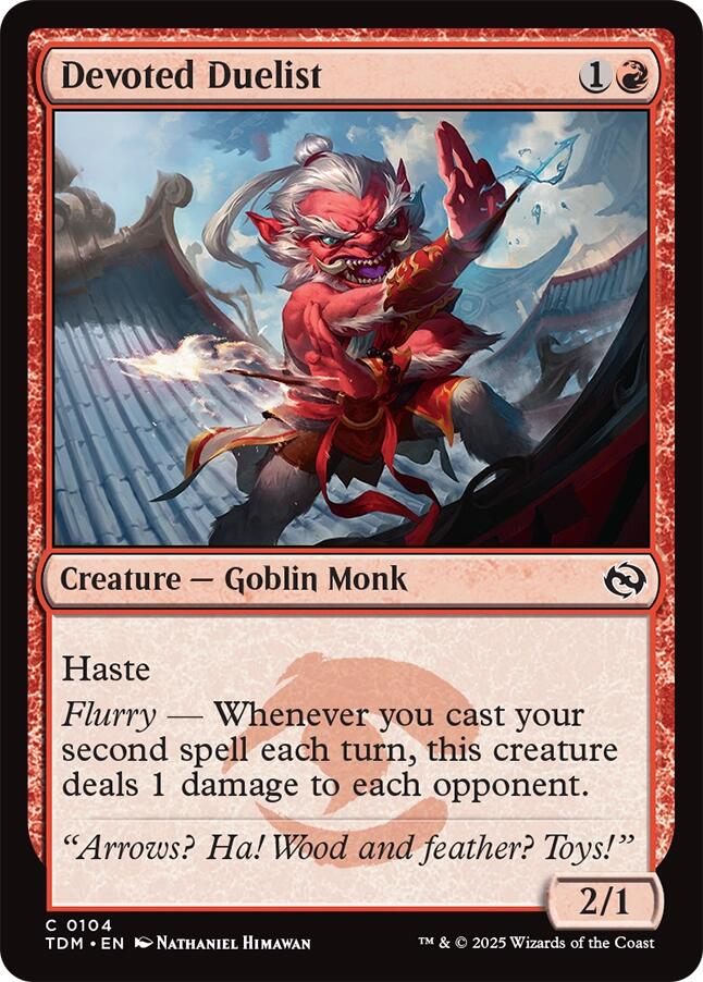 Devoted Duelist (Tarkir: Dragonstorm - #104)