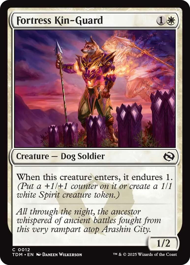 Fortress Kin-Guard (Tarkir: Dragonstorm - #12)