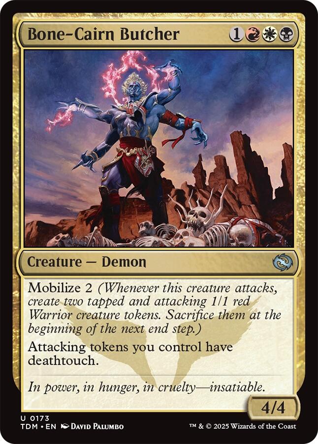 Bone-Cairn Butcher (Tarkir: Dragonstorm - #173)