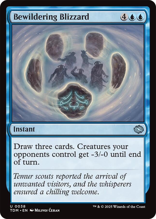 Bewildering Blizzard (Tarkir: Dragonstorm - #38)