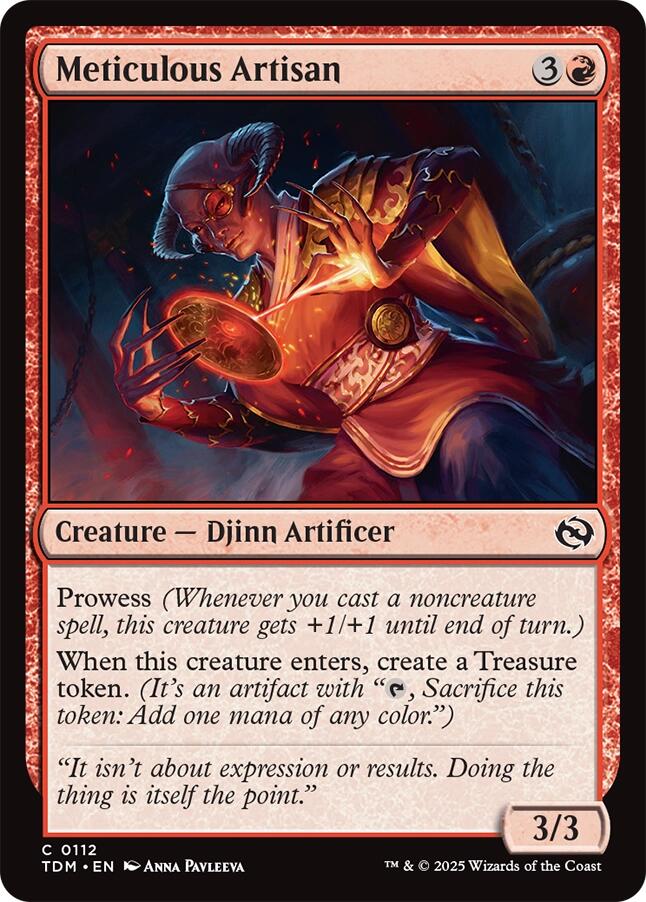 Meticulous Artisan (Tarkir: Dragonstorm - #112)