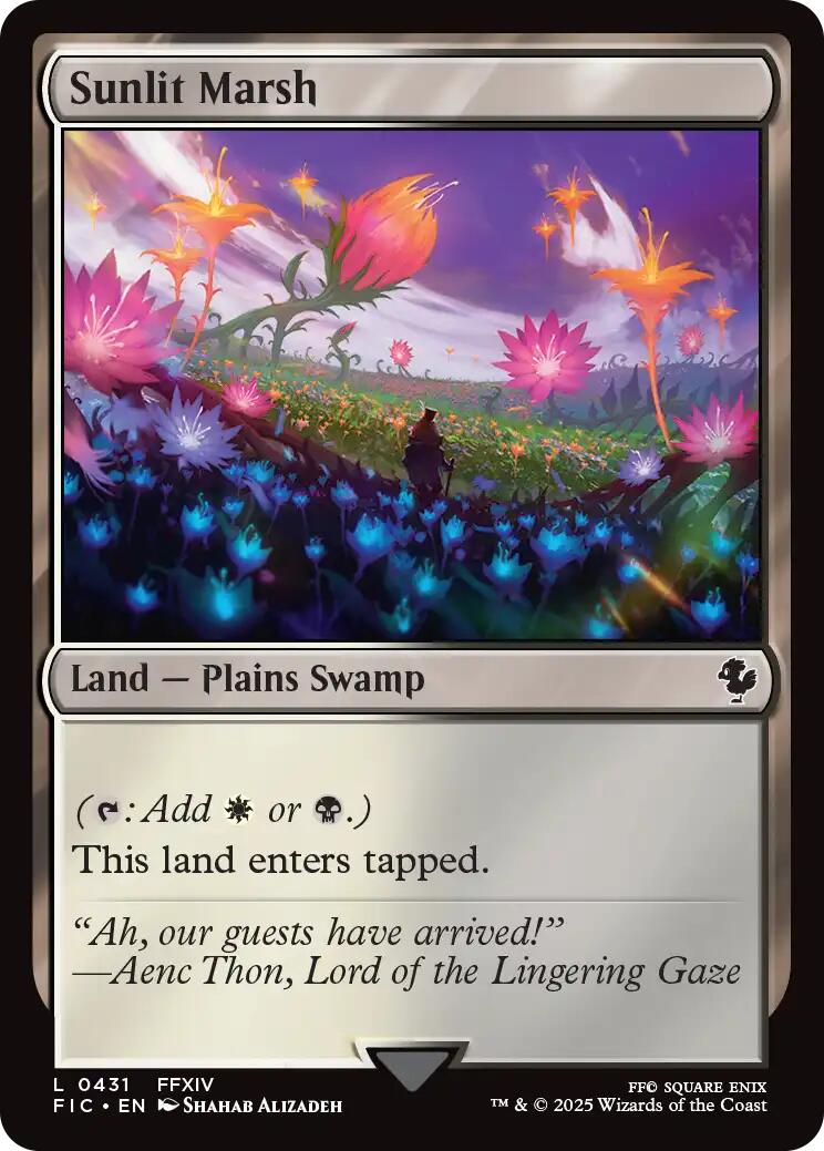 Sunlit Marsh (Surge Foil)