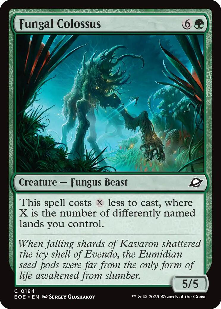 Fungal Colossus (Edge of Eternities - #184)