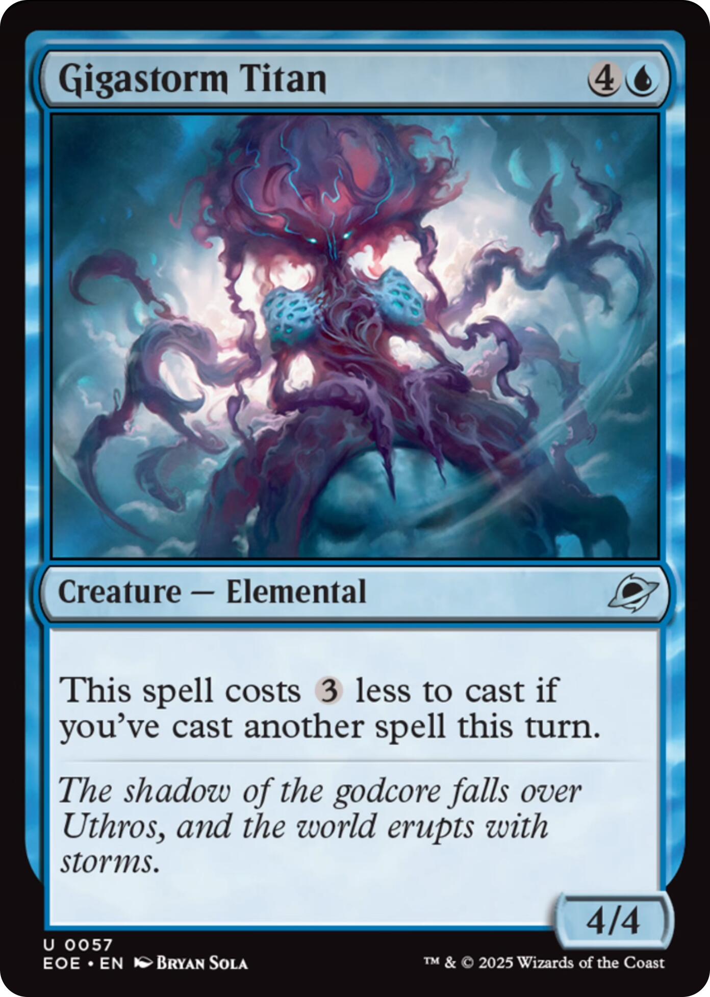 Gigastorm Titan (Edge of Eternities - #57)