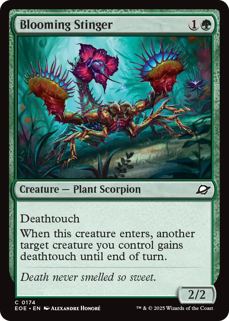 Blooming Stinger (Edge of Eternities - #174)
