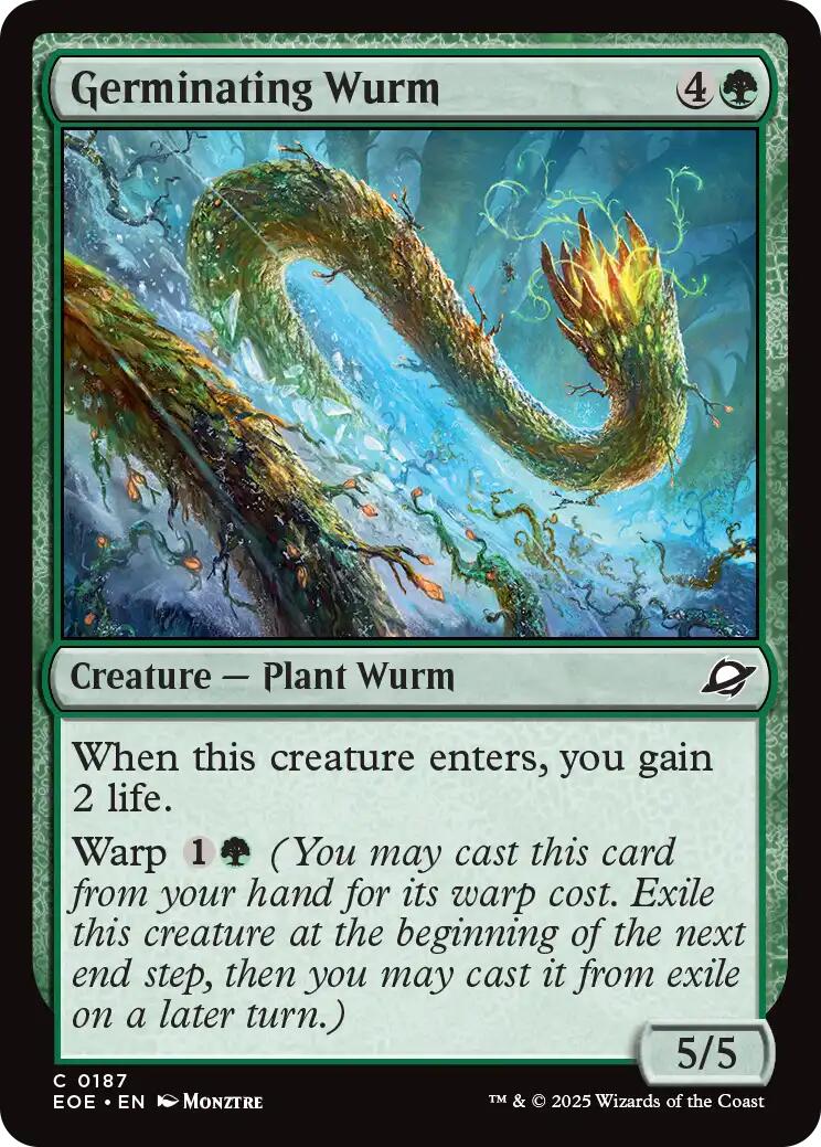 Germinating Wurm (Edge of Eternities - #187)