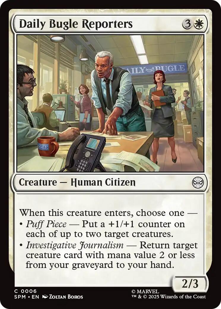 Daily Bugle Reporters (Marvel's Spider-Man - #6)