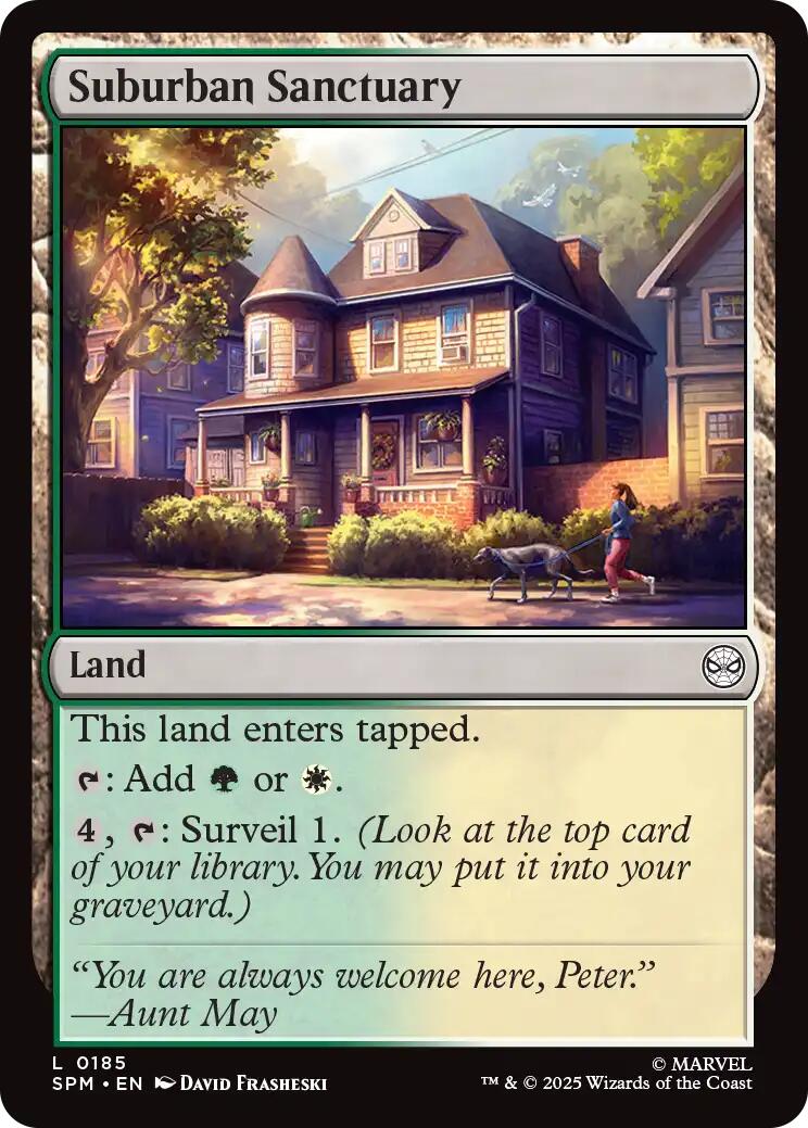Suburban Sanctuary (Marvel's Spider-Man - #185)