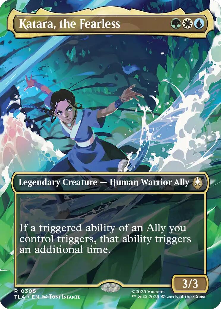 Katara, the Fearless (Borderless)