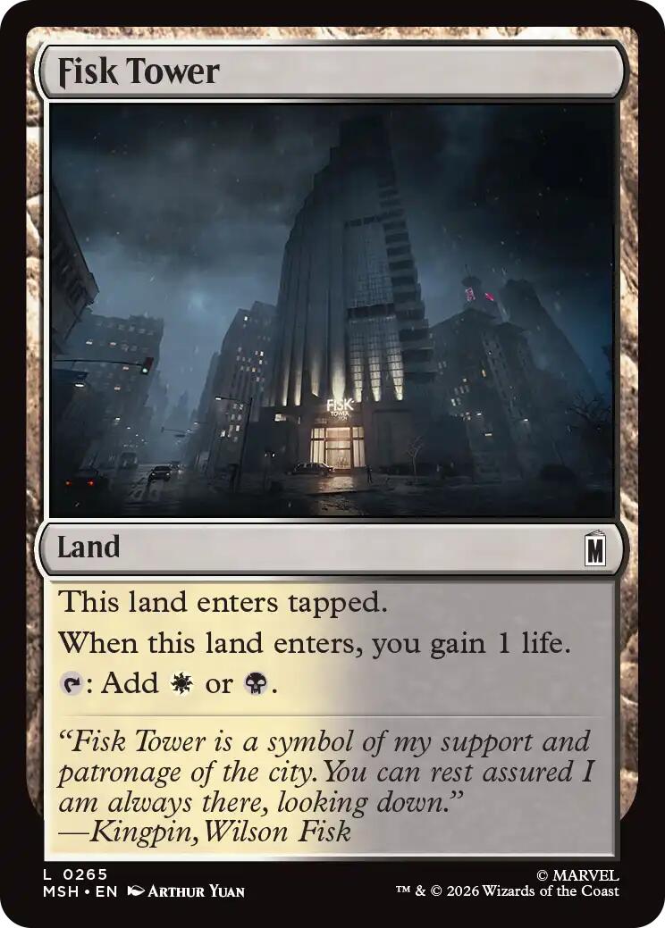 Fisk Tower (Marvel Super Heroes - #265)
