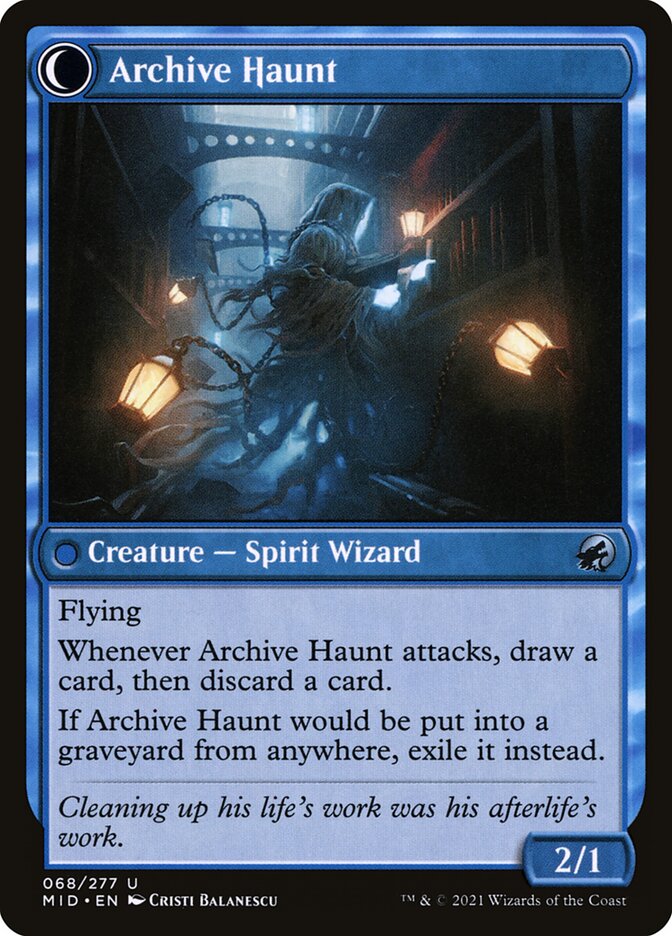 Overwhelmed Archivist (Back)