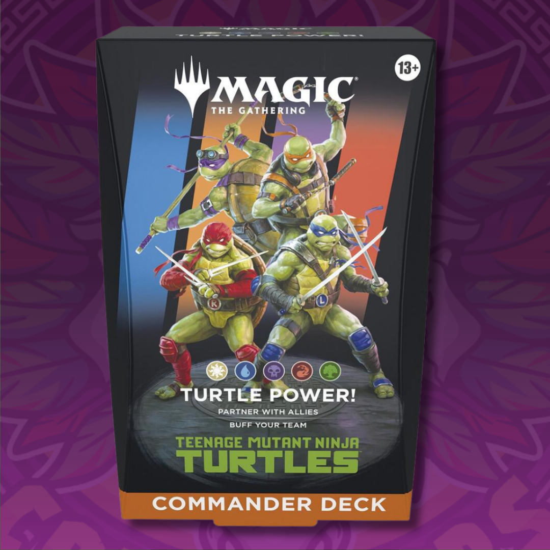 Teenage Mutant Ninja Turtles Commander Deck - Turtle Power! - (TMT))