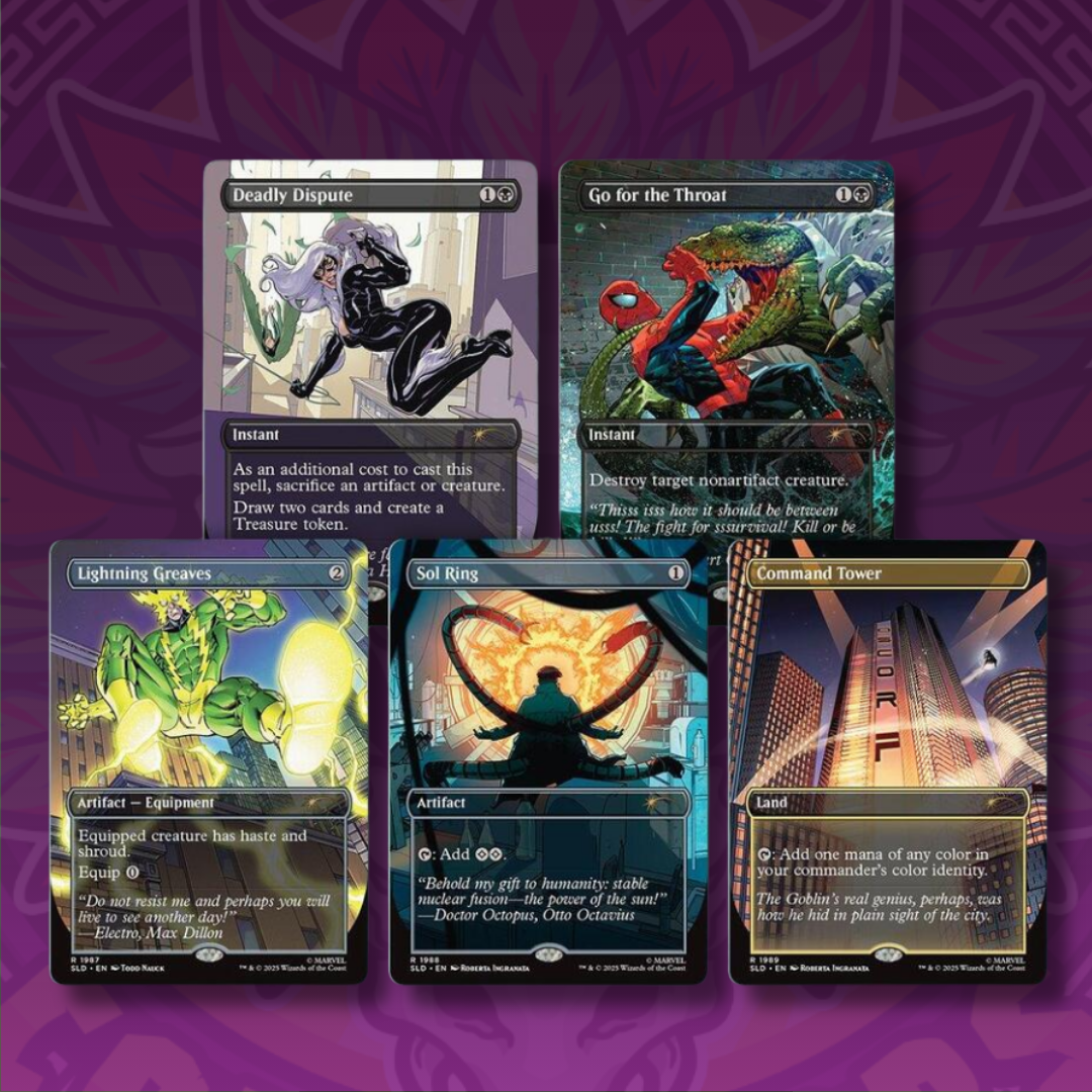 Secret Lair Drop: Secret Lair x Marvel's Spider-Man: Villainous Plots - Non-Foil Edition - (SLD)