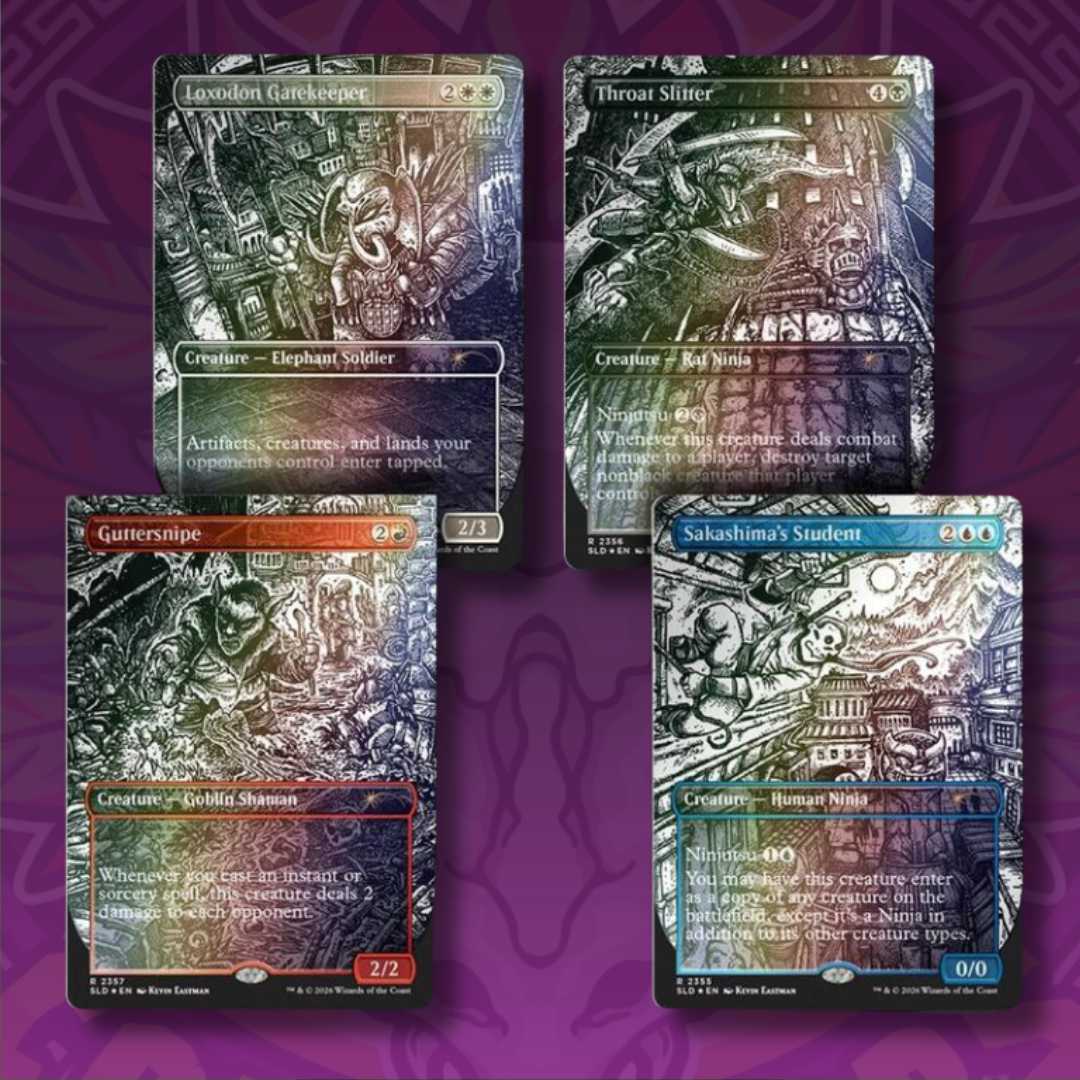Secret Lair Drop: Featuring: Kevin Eastman (Inks) - Traditional Foil Edition - (SLD)