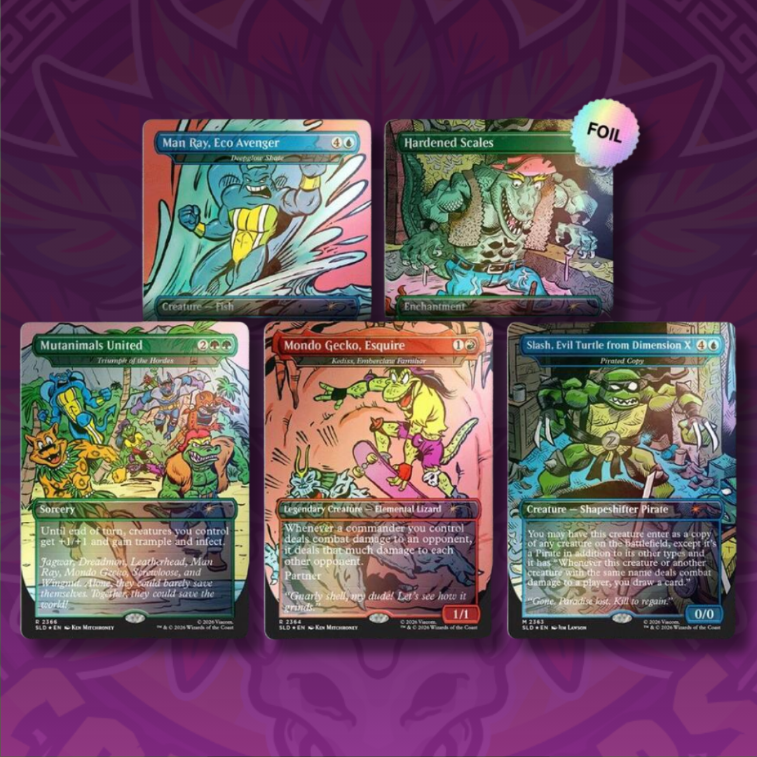 Secret Lair Drop: Secret Lair x Teenage Mutant Ninja Turtles: The Mighty Mutanimals - Traditional Foil Edition - (SLD)