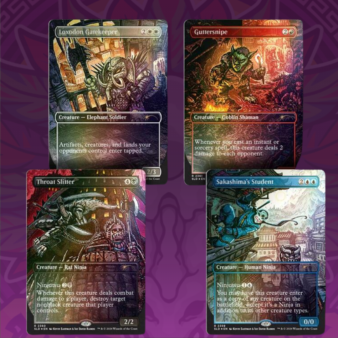 Secret Lair Drop: Featuring: Kevin Eastman (Colors) - Traditional Foil Edition - (SLD)