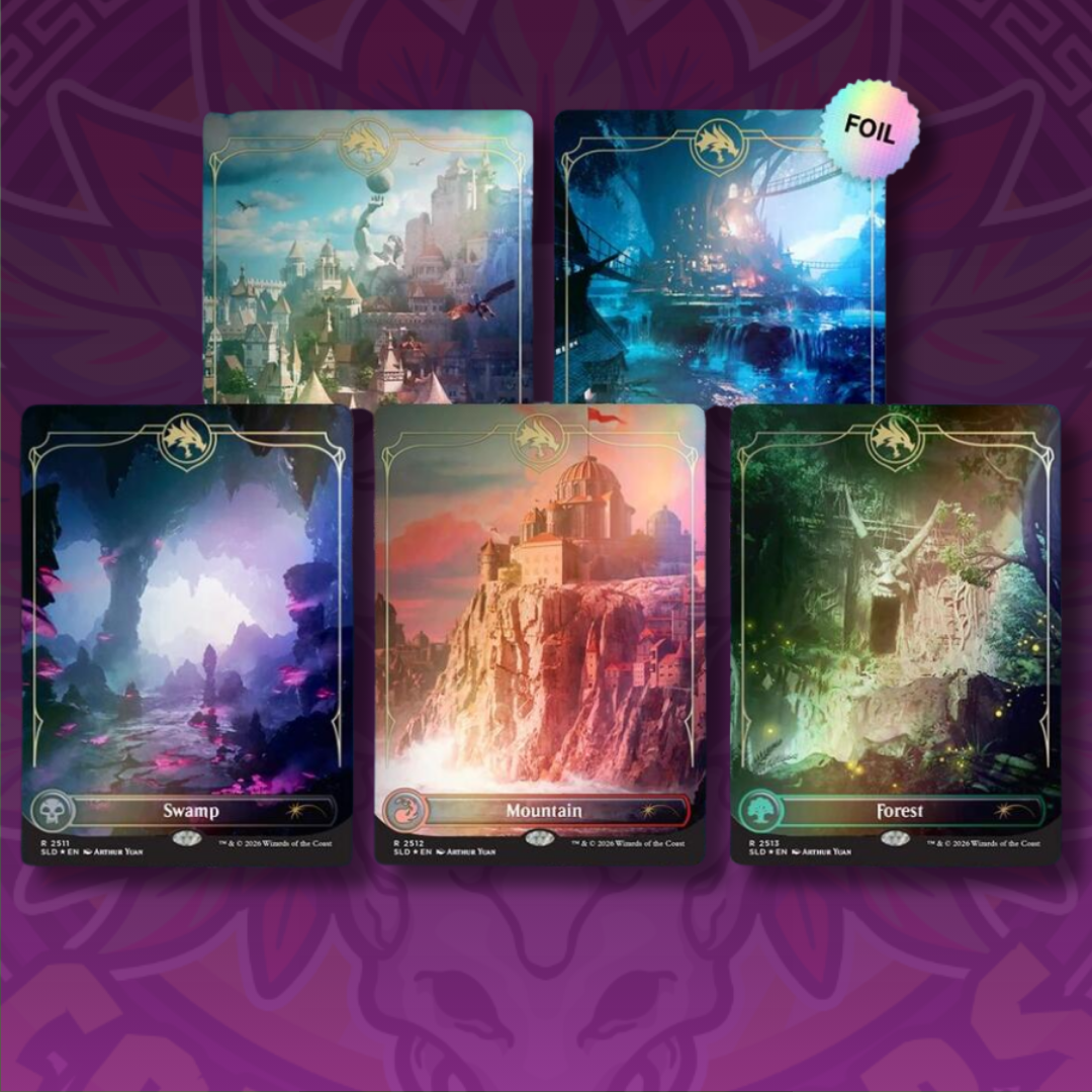 Secret Lair Drop: Secret Lair x Dungeons & Dragons: Lands of the Forgotten Realms - Traditional Foil Edition - (SLD)