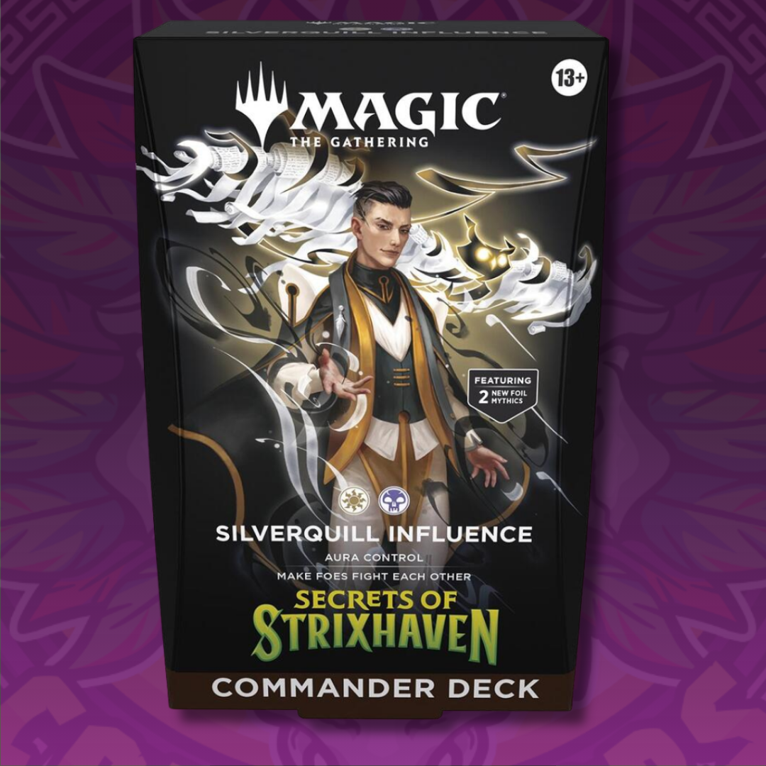 MTG Secrets of Strixhaven Commander Deck Silverquill Influence (SOS)