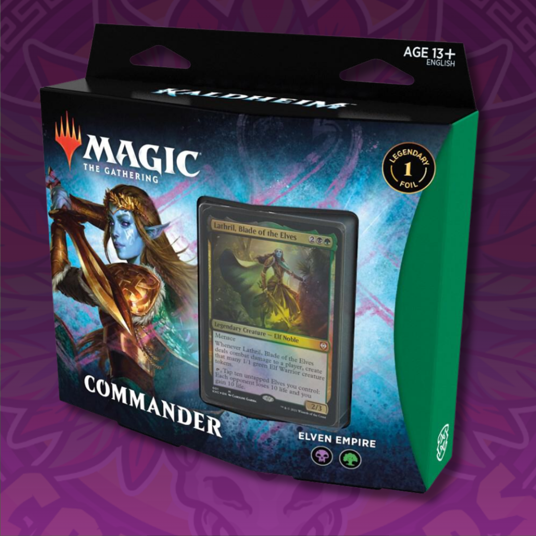 MTG Kaldheim Elven Empire Commander Deck Sealed (KHM)
