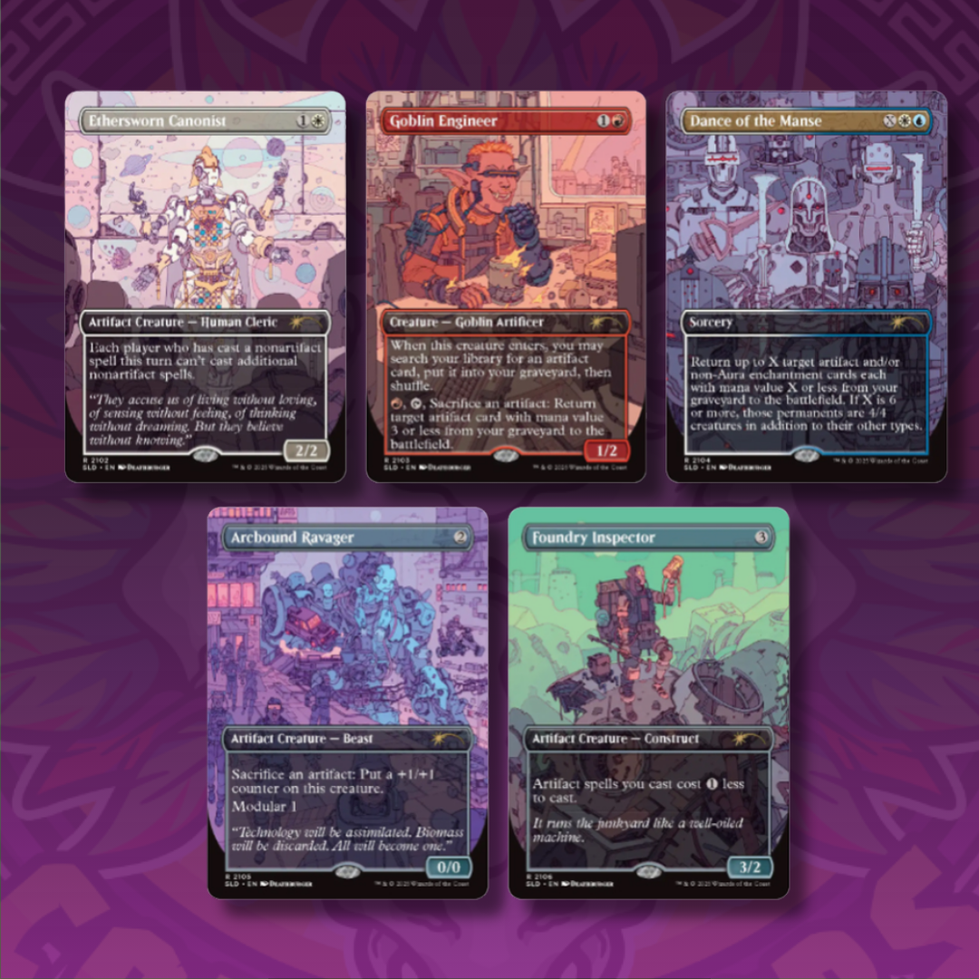 MTG Secret Lair x Chaos Vault Drop Featuring Deathburger Galaxy Foil Sealed (SLD)