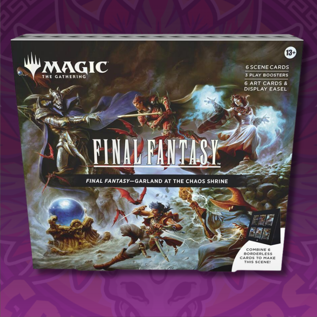 FINAL FANTASY - Scene Box (Garland at the Chaos Shrine) - (FIN)