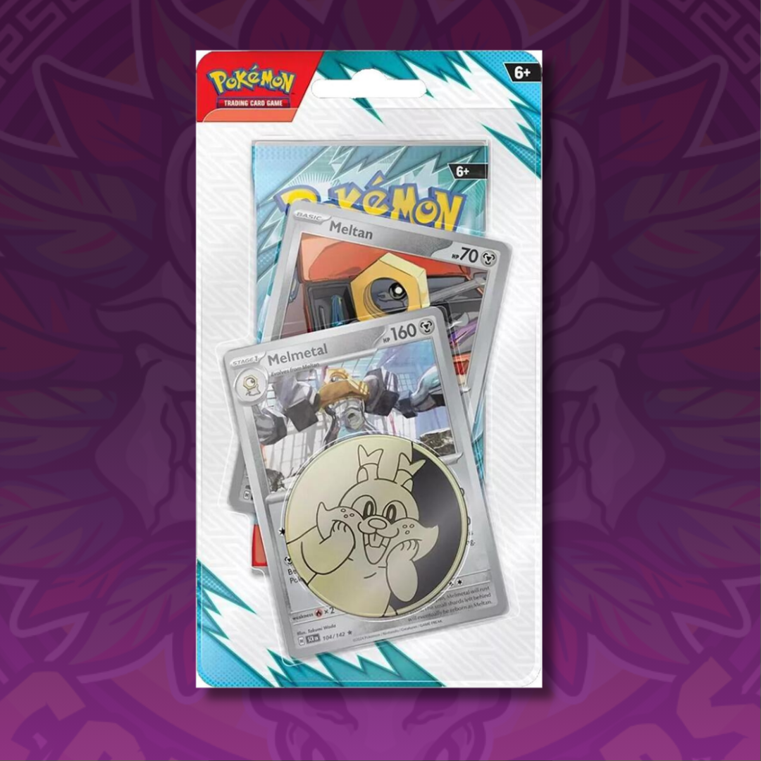 Pokemon Journey Together Single Pack Blister Melmetal SV09 Sealed Booster Pack