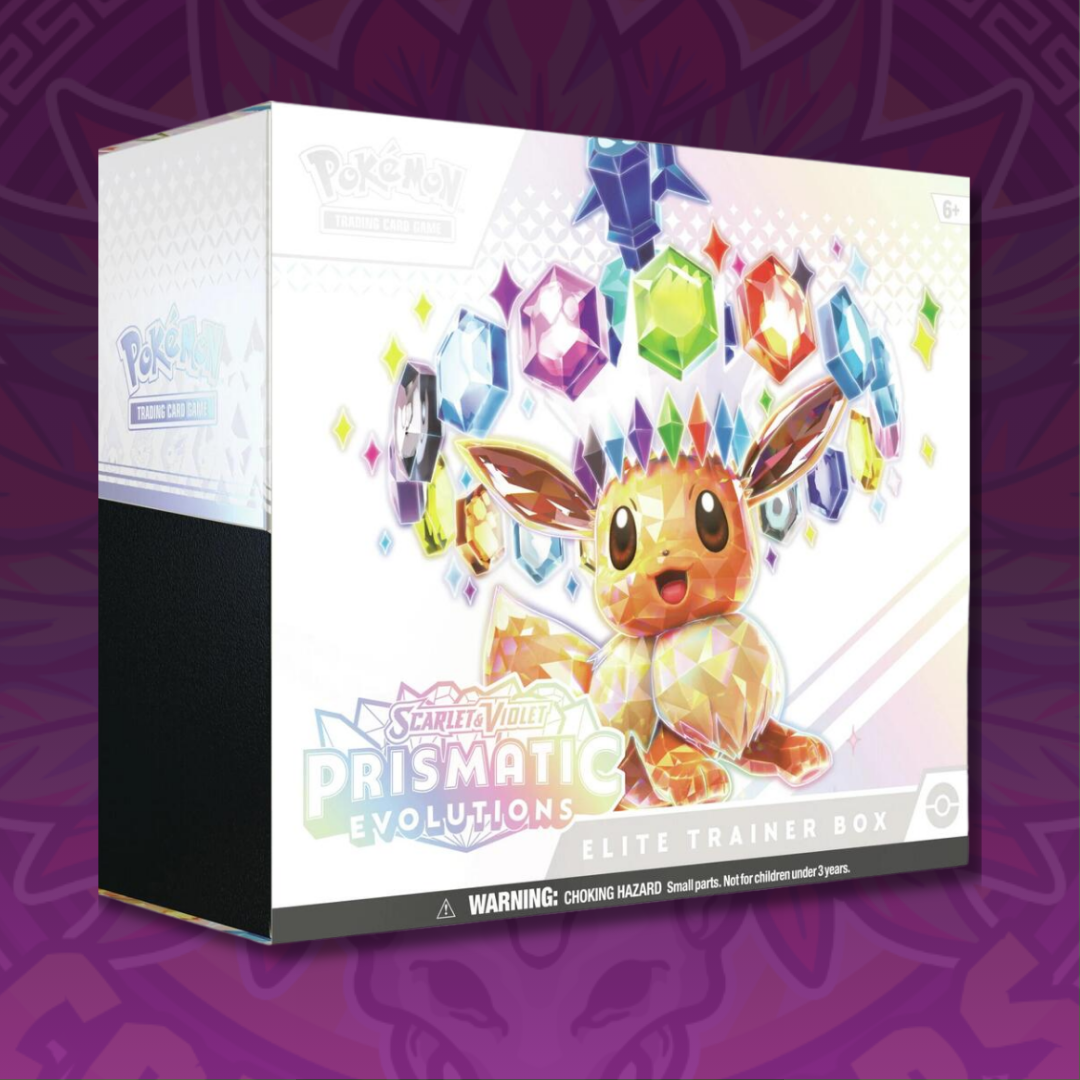 Prismatic Evolutions Elite Trainer Box SV8.5 Sealed ETB