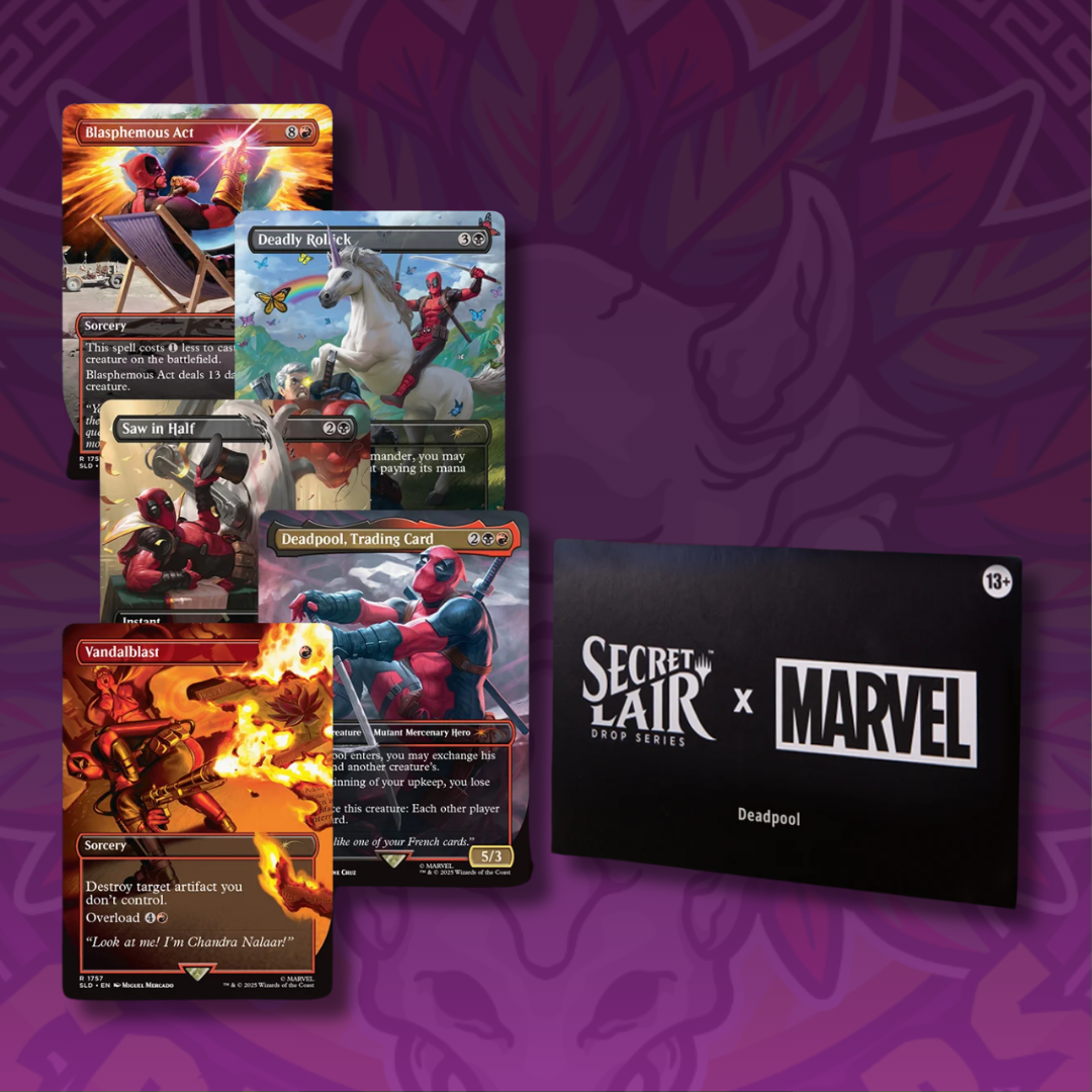 Secret Lair Drop: Secret Lair x Marvel's Deadpool: April Pool's Day! - Non-Foil Edition (SLD)
