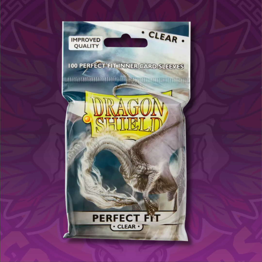 Dragon Shield Sleeves: Clear - Toploading Perfect Fit Sleeves 100CT