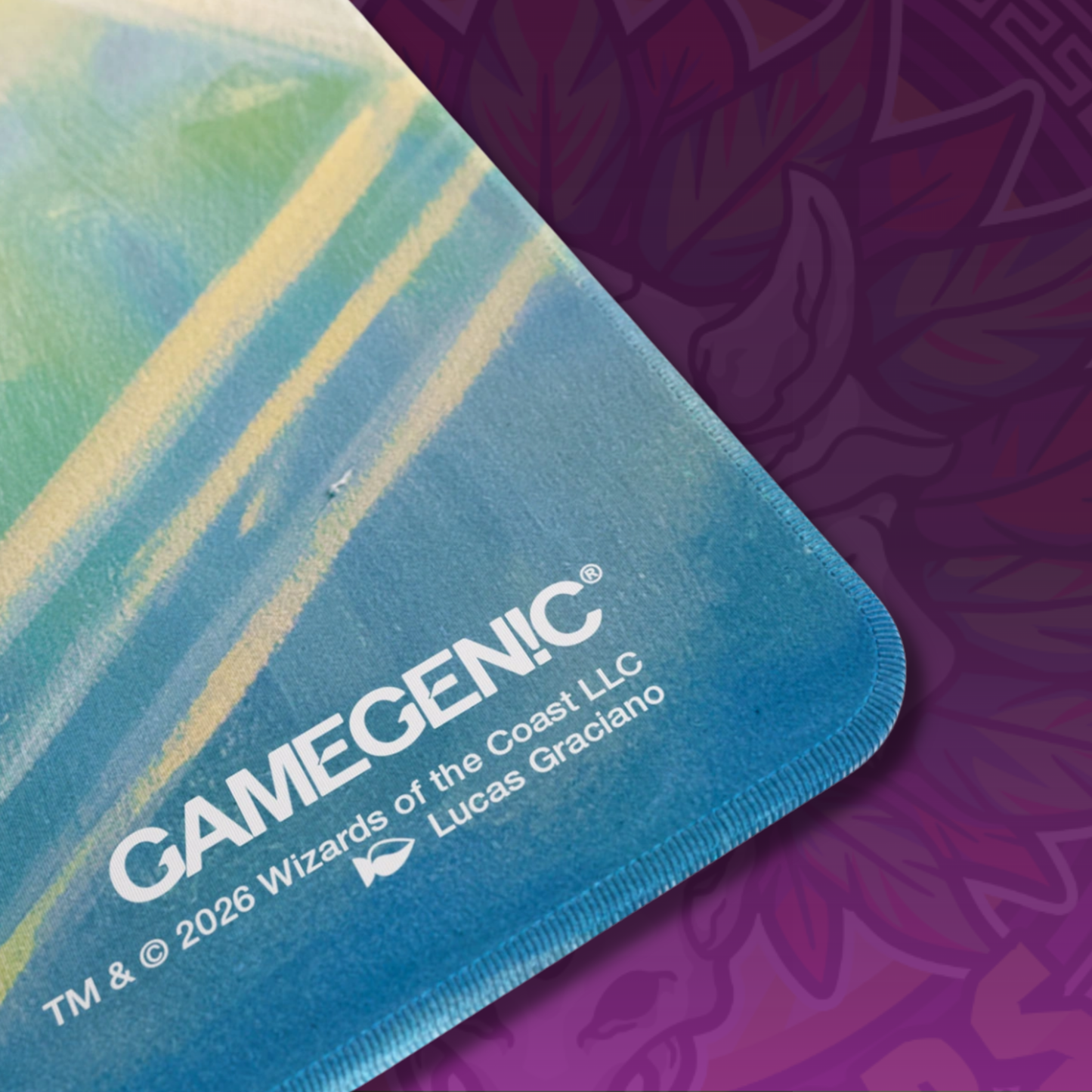 Gamegenic Magic: The Gathering Secrets of Strixhaven Shiny Playmat – Quandrix: The Arithmancers